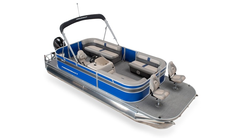 2023 Princecraft Jazz 210-2S Pontoon Boat in Black